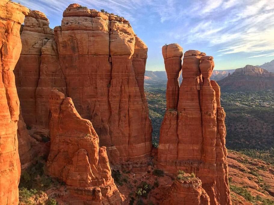 Close To Fresh Creek! Sleeps 12 ~ Amazing Views W/Serene Open Space ~ Hot Tub + Game Room ~ Trails Outside Sedona Exteriér fotografie