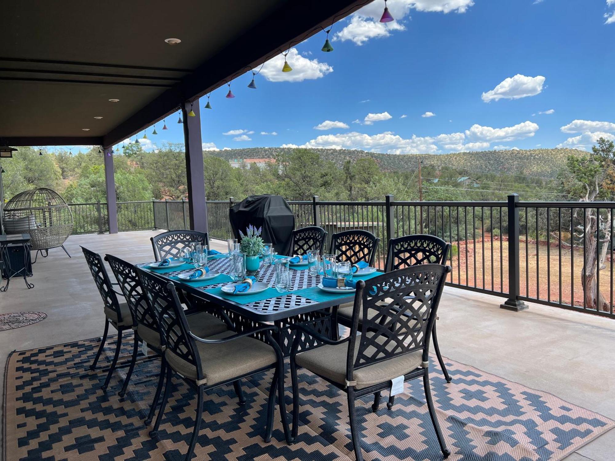 Close To Fresh Creek! Sleeps 12 ~ Amazing Views W/Serene Open Space ~ Hot Tub + Game Room ~ Trails Outside Sedona Exteriér fotografie